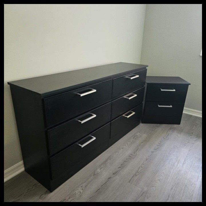 NEW DOUBLE DRESSER WITH A NIGHT STAND 🛠️ ASSEMBLED