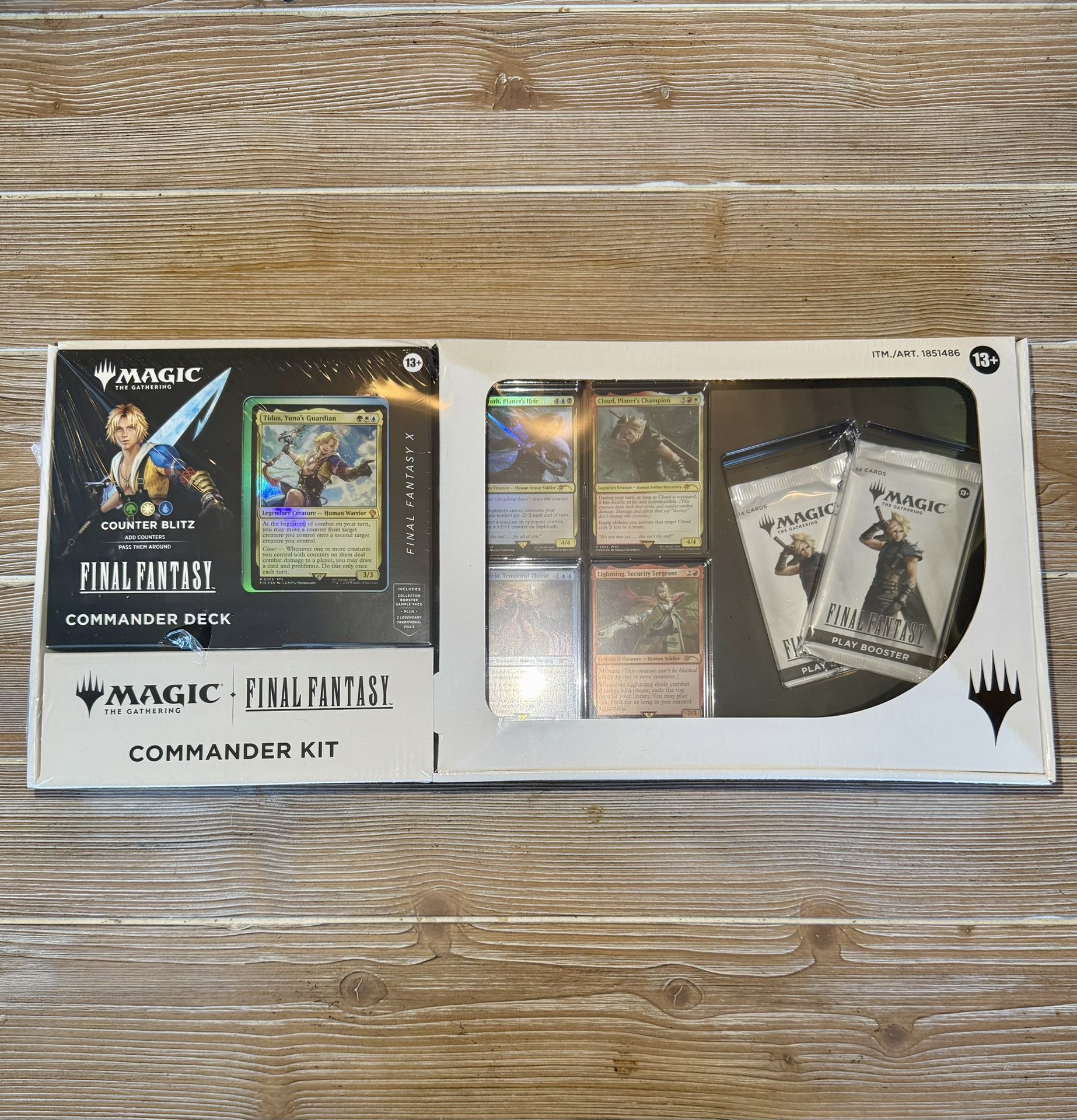 Magic The Gathering MTG Final Fantasy Counter Blitz Commander Kit NEW SEALED