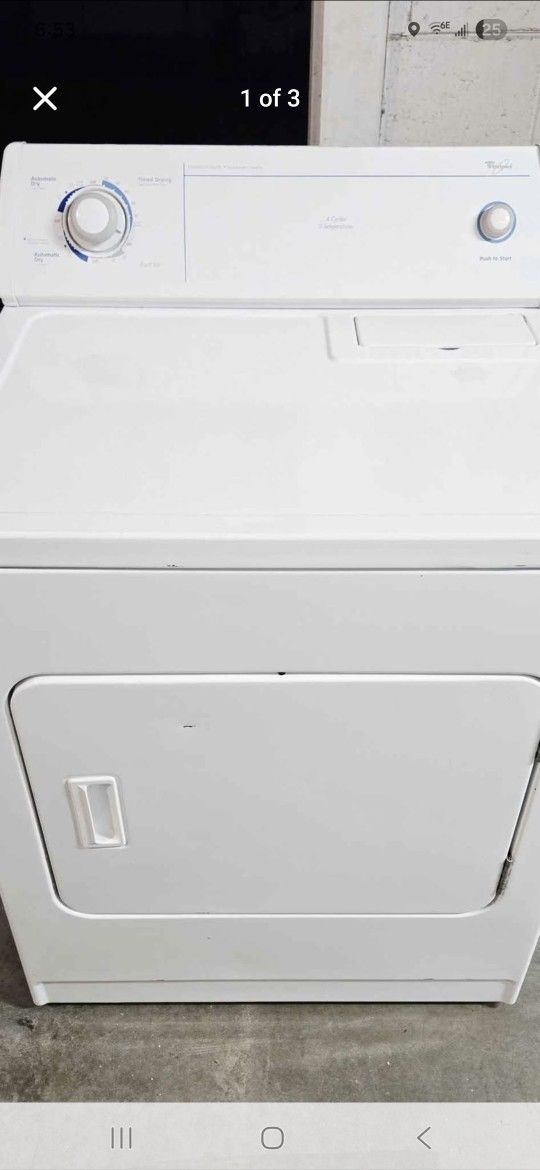Whirlpool Extra Large Capacity Electric Dryer Warranty Included Delivery Available