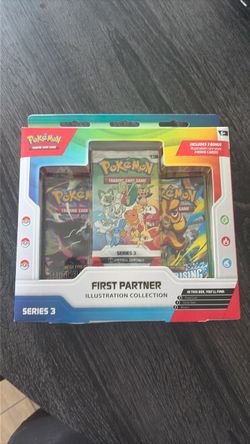 Pokemon first partner illustration collection series 3 box