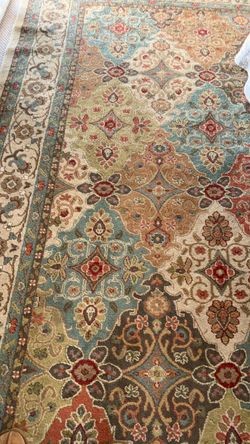 Large Traditional Floral Area Rug