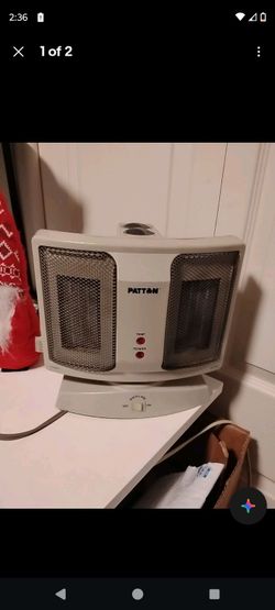Patton dual small heater works good(oscillating broken)