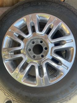 275/65r20 tires with ford wheels