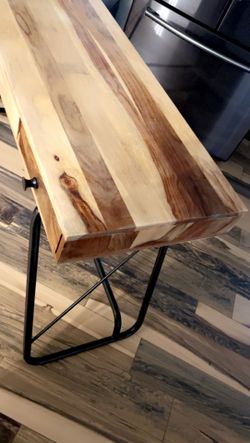 Real Wood Desk With Three Drawers 