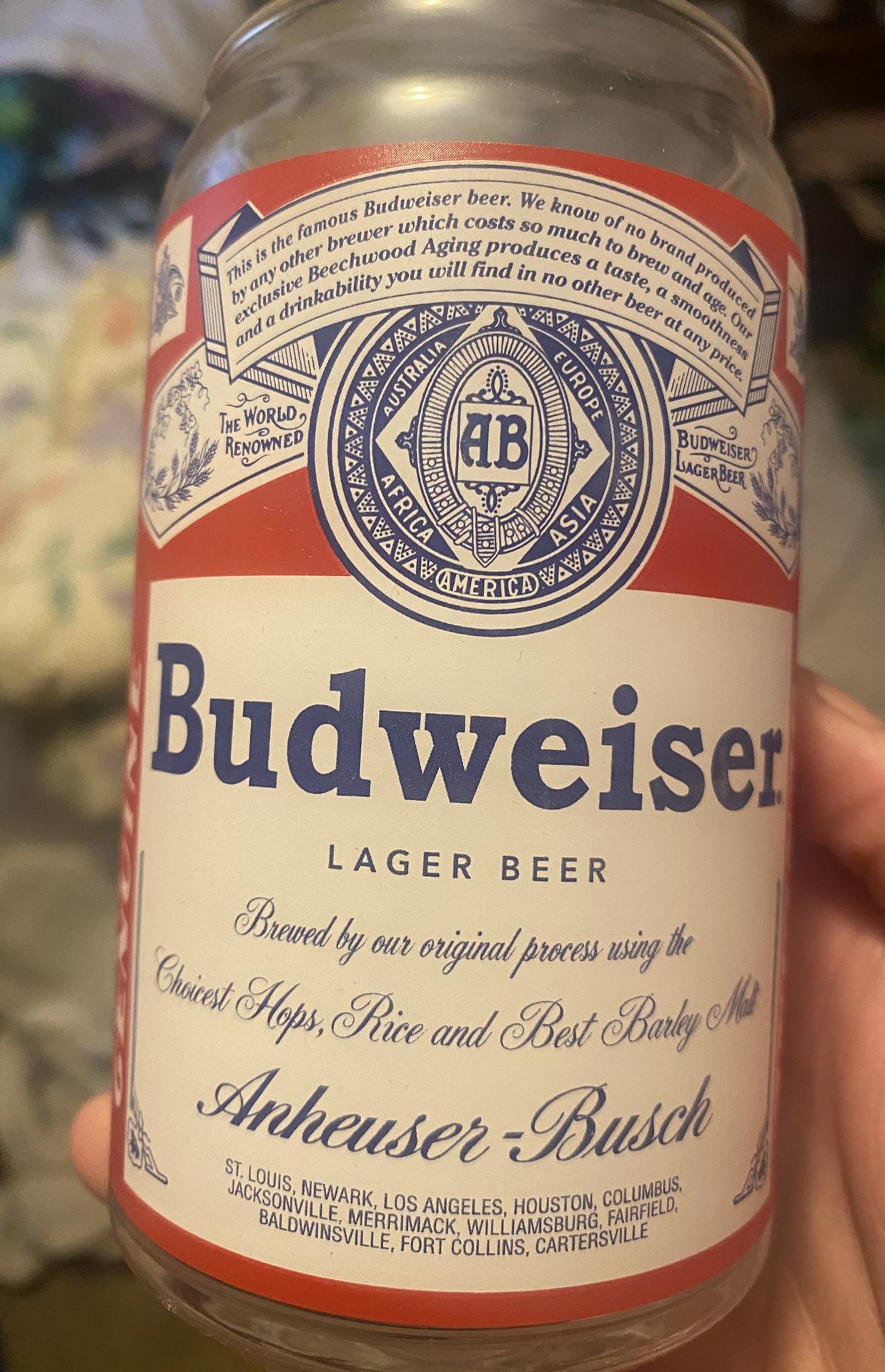 Budweiser Glass 