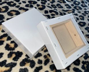 Blank Stretched Canvas Boards – Set of 2