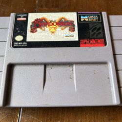 Super Nintendo Game Shadowrun