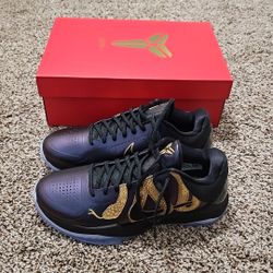 Nike Kobe 5 Protro 'Year of the Mamba Eggplant' Size 9 Men Brand New