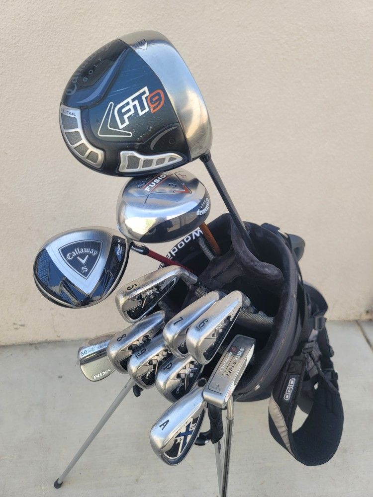Callaway X20 TOUR Golf Set W/Ogio Stand Bag Right Handed