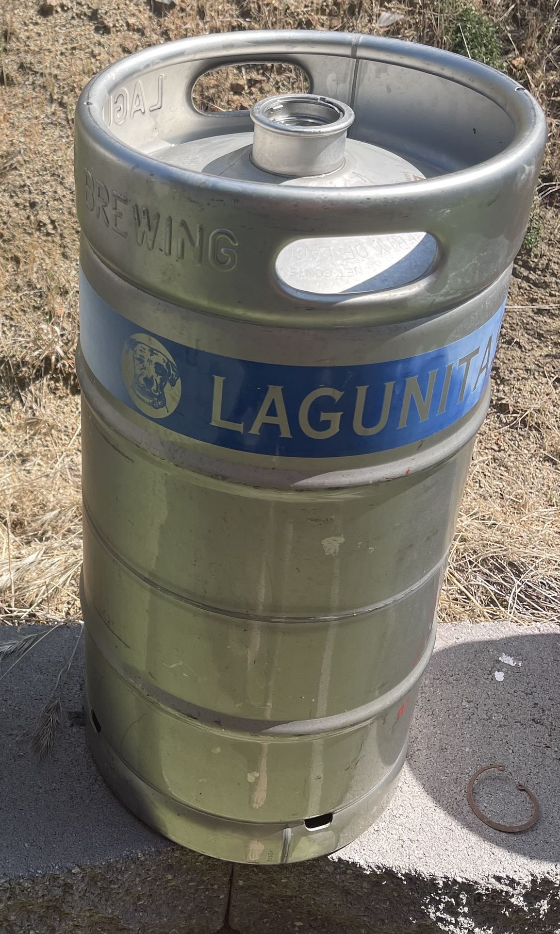 7.75 Gallon Sankey Keg Lagunitas Branded