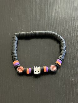 Halloween Beaded Bracelet 