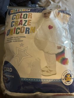 Build A Bear Unicorn Costume For Kids Size 4-6