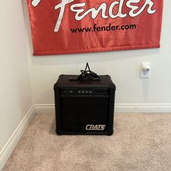 Crate Combo Electric Bass Guitar Amplifier