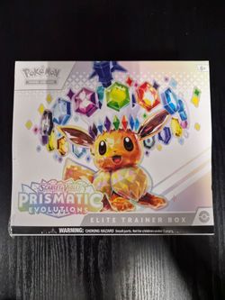 Pokemon Prismatic Evolutions Elite Trainer Box