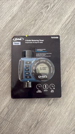 Orbit 1 Output Port Stationary Digital Hose End Timer