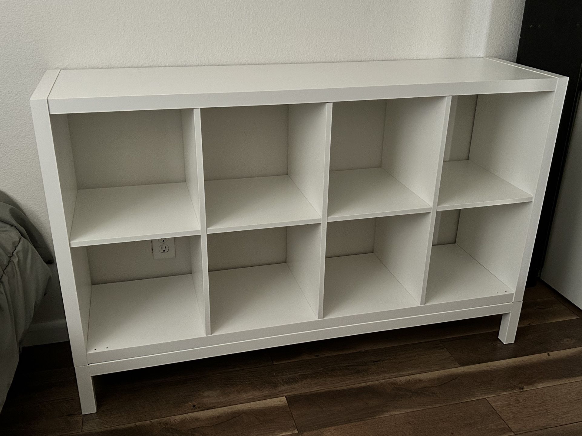 IKEA Kallax Shelves + Base