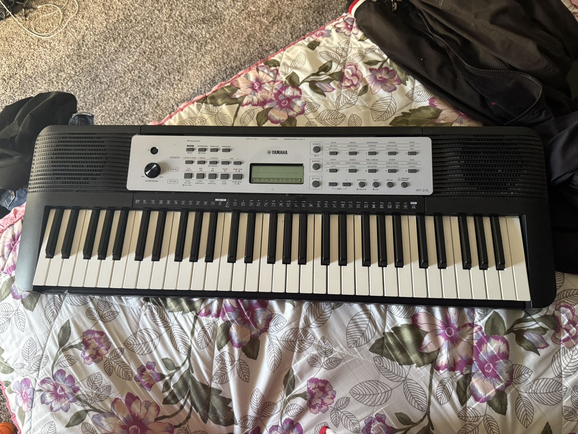 Yamaha Portable 61 Key Piano