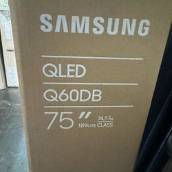 SAMSUNG 75 Inch Class QLED 4K Q60D Series Quantum HDR, Dual LED, Object Tracking Sound Lite, Q-Symphony, Motion Xcelerator, Gaming Hub, Smart TV with 