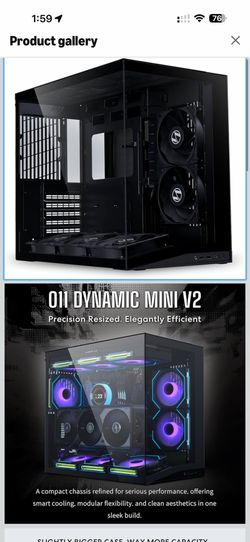 PC Case Lian Li 011 Dynamic Mini v2 flow PC Case