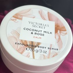 Exfoliating Rose Body Sugar Scrub From Victoria Secrects 
