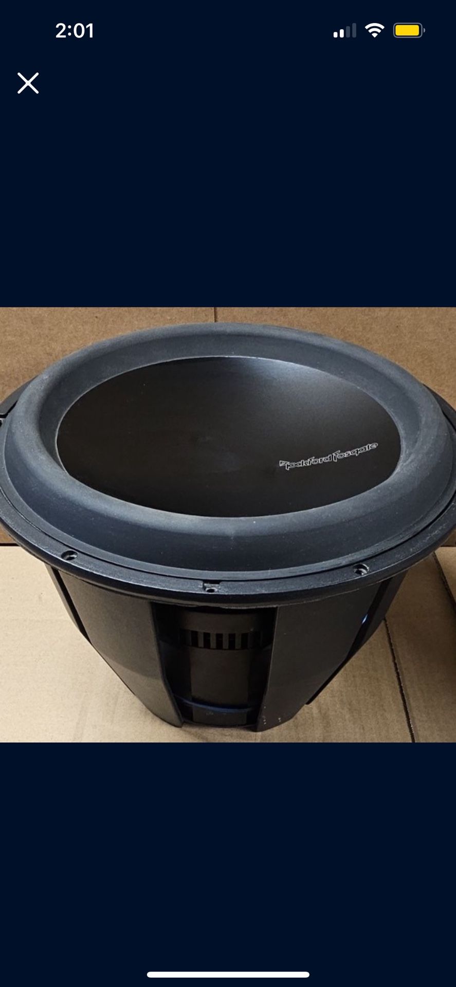 Rockford Fosgate T2 15