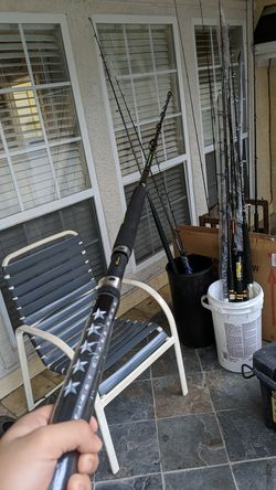 Offshore fishing rod 6ft 6 15-40lb