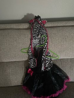 Halloween zebra costume