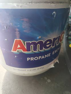 Amerigas propane tank