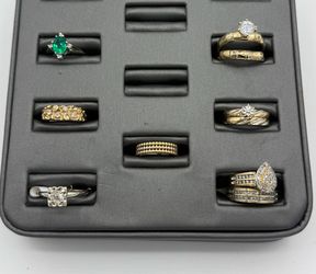 10K & 14K Gold Ring Collection Mixed Styles, and Sizes,