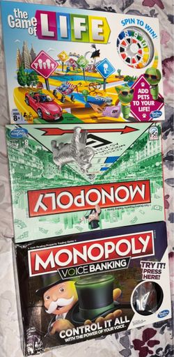 Hasbro Board Game Bundle – 3 Games