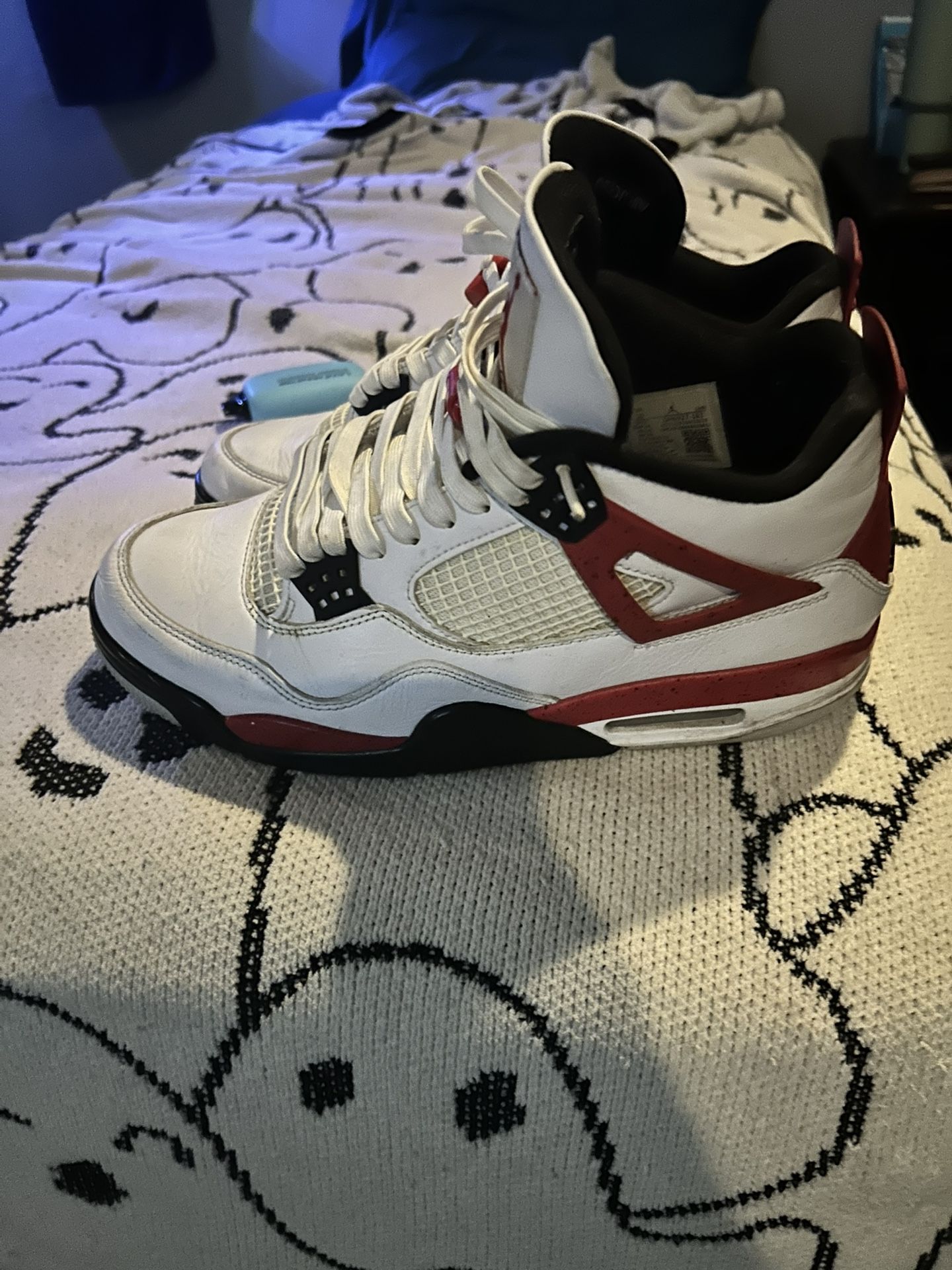 Jordan 4. Red Cement Size 10