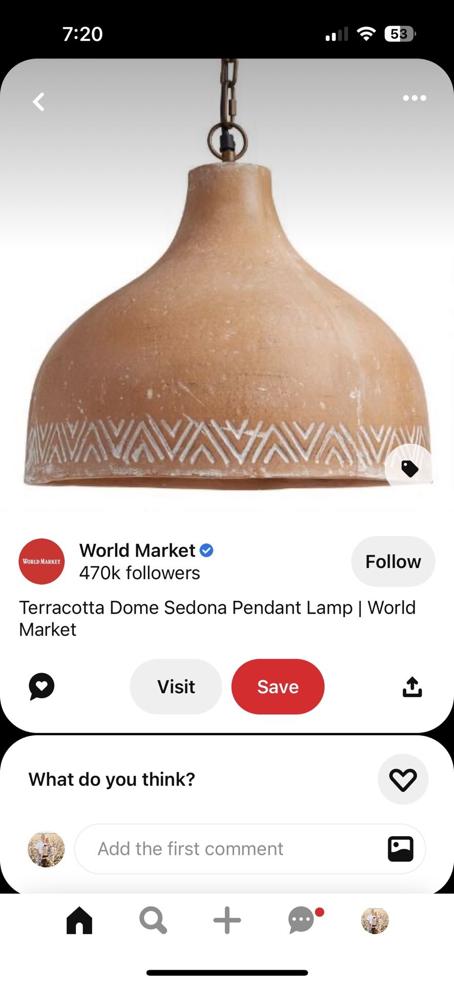 Sedona Dome Pendant