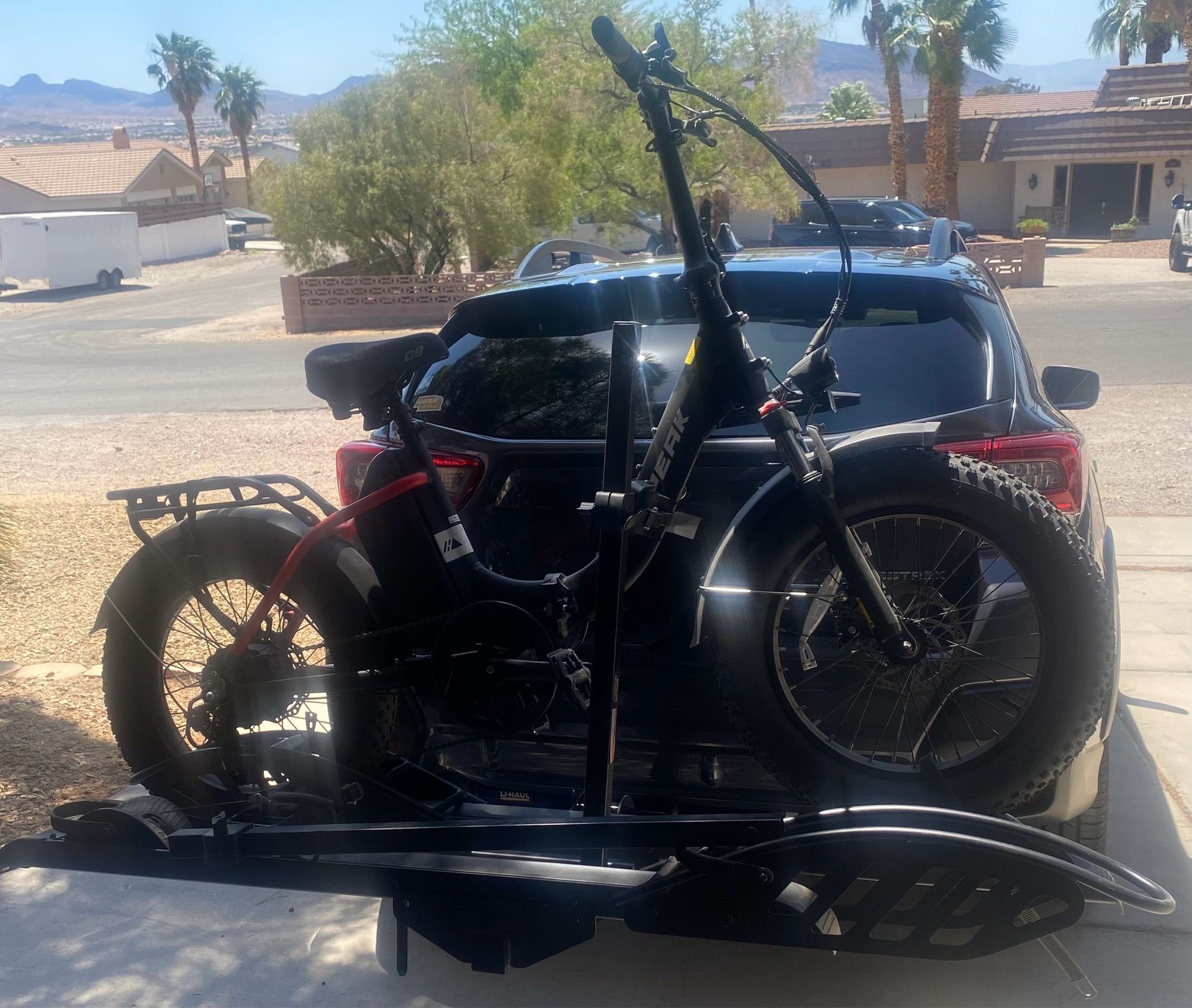 Bike Rack E-Bikes fat tires