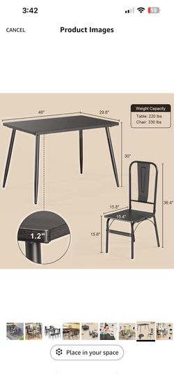 Dining table