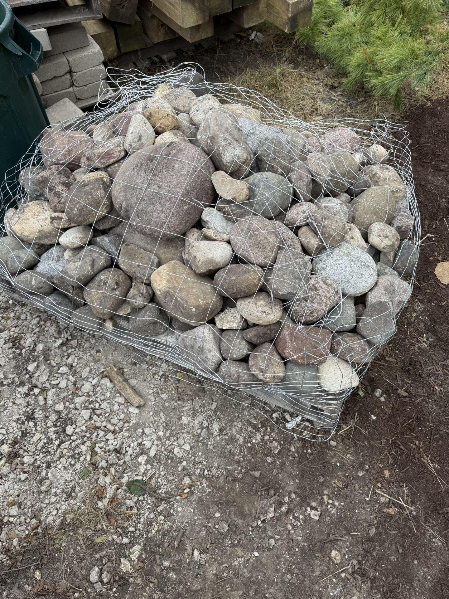 1/2 Ton 6-8” Cobbles