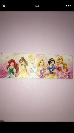 Disney princess frame/ canvas
