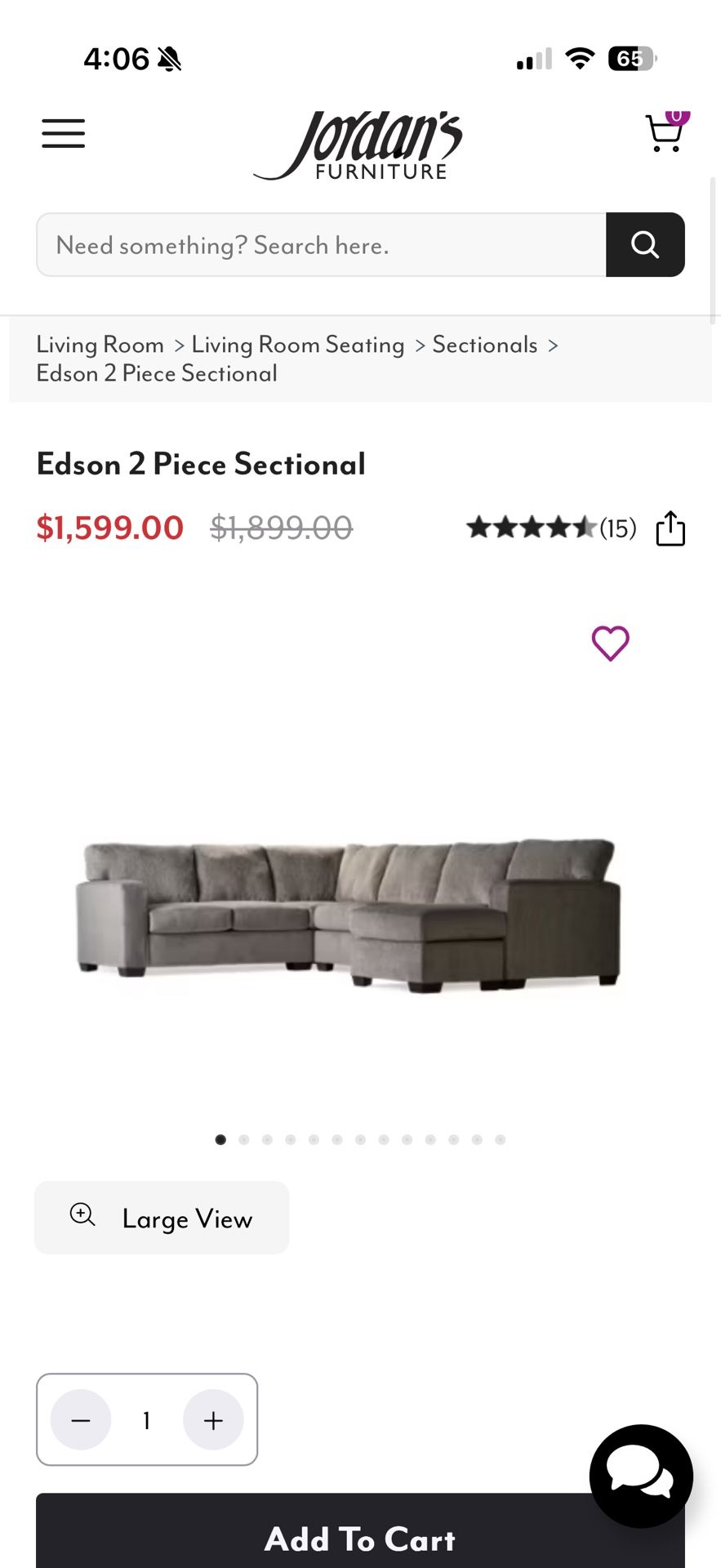 Edson 2 Piece Sectional