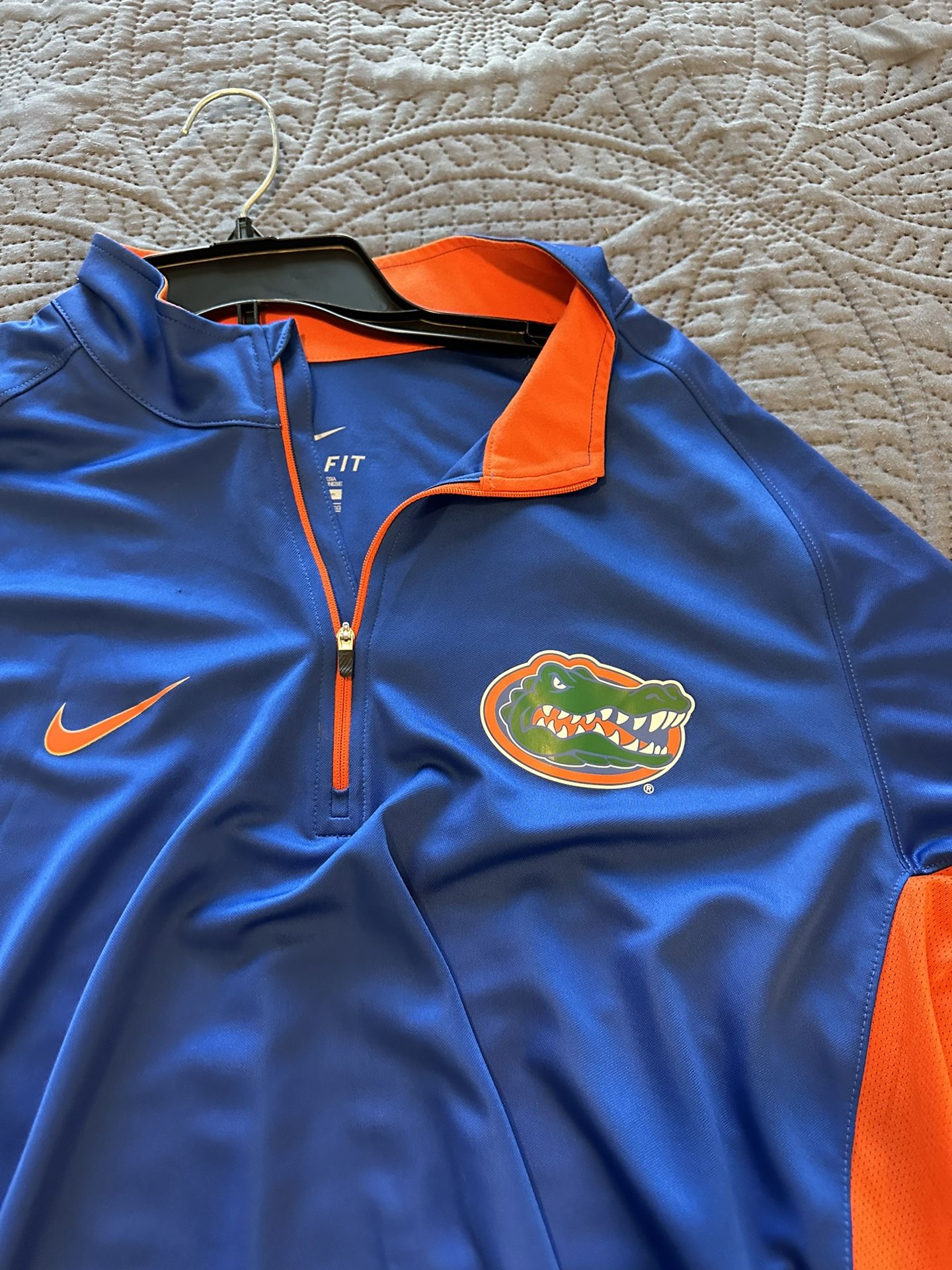 Florida Gators Quarter Zip Long Sleeve Jacket