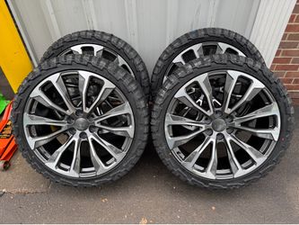 24” GM style wheels