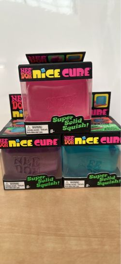 Nee Doh Nice Cube Stress Toy 3-Pack