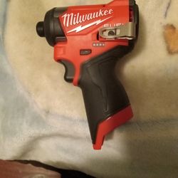 M12 4th Generation 1/4 Hex Impact Tool Only