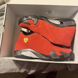 Jordan 14 Ferrari for sale 9.5 (2025) AUTHENTIC