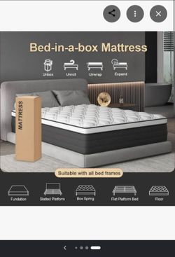 New mattress hybrid diferent sizes