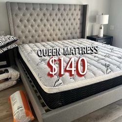 New Queen Mattress Only $140