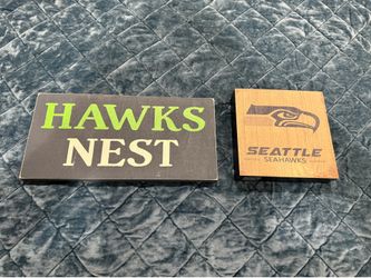 Seahawks Memorabilia - Wooden Signs