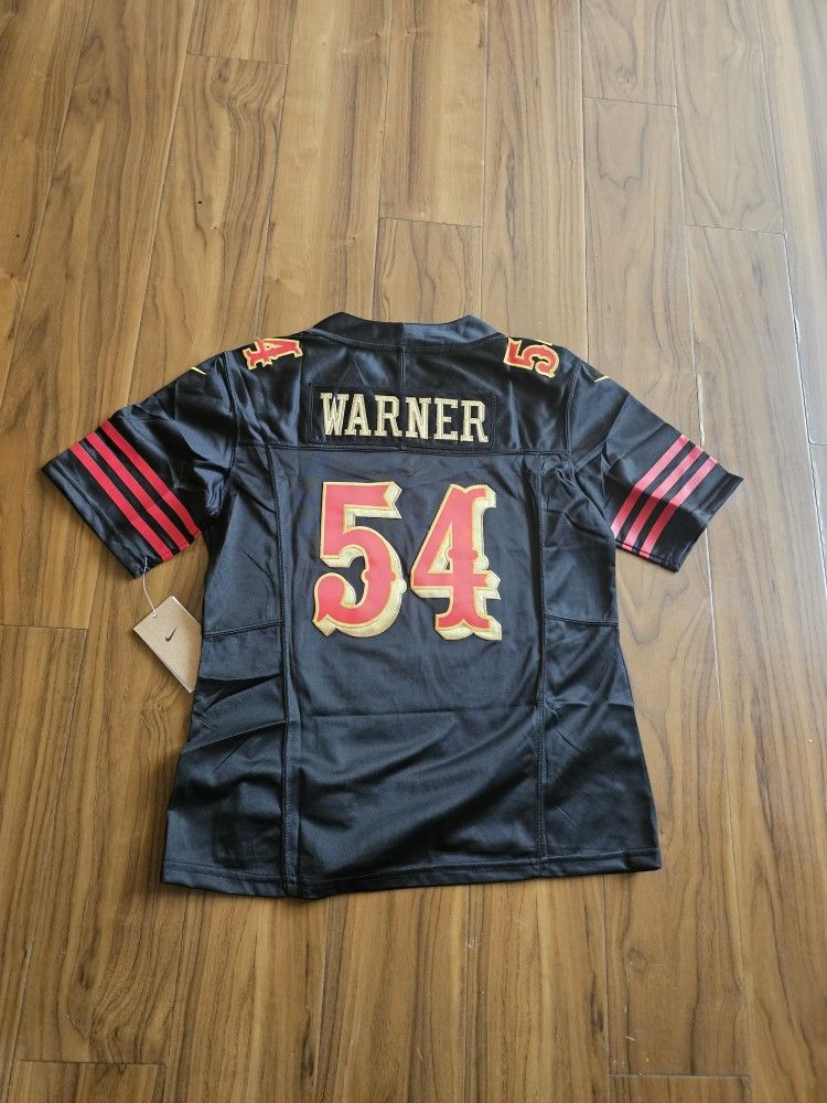 49ers Youth Warner Rivalry Jerseys $60ea Firm S M L Xl 