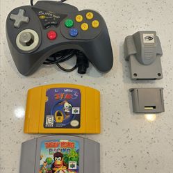 Diddy Kong racing an earthworm Jim 3  for N64 Nintendo 64