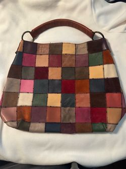 Lucky Brand  Leather Patchwork Purse