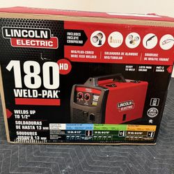 Lincoln Electric 180 HD Weld-Pak MIG/Flux-Cored Welder