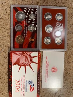 Unites states mint silver proof set 2004